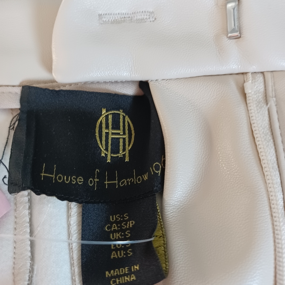 NWT faux leather shorts - Picture 2 of 5